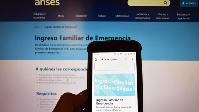 Empiezan a cobrar los $10000 del IFE quienes ya informaron su CBU a la ANSES