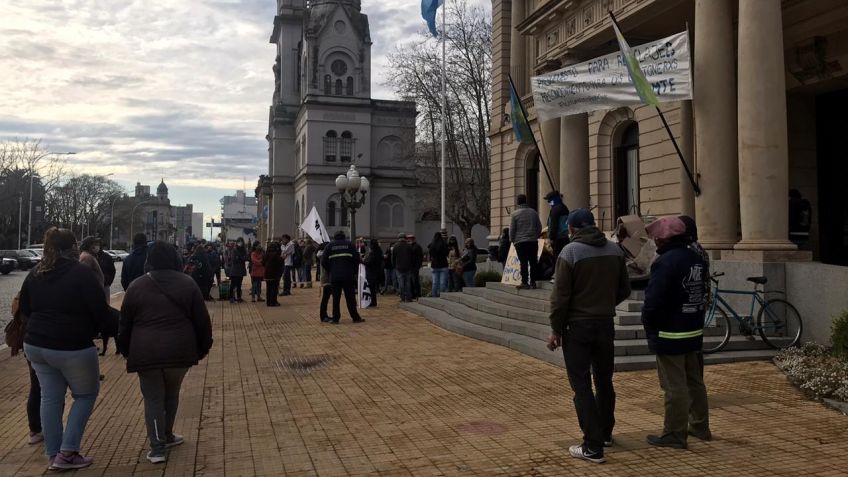 Recuperadores urbanos volvieron a manifestarse por un nuevo convenio