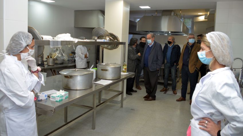 Pusieron en marcha la nueva cocina del Hospital Santamarina