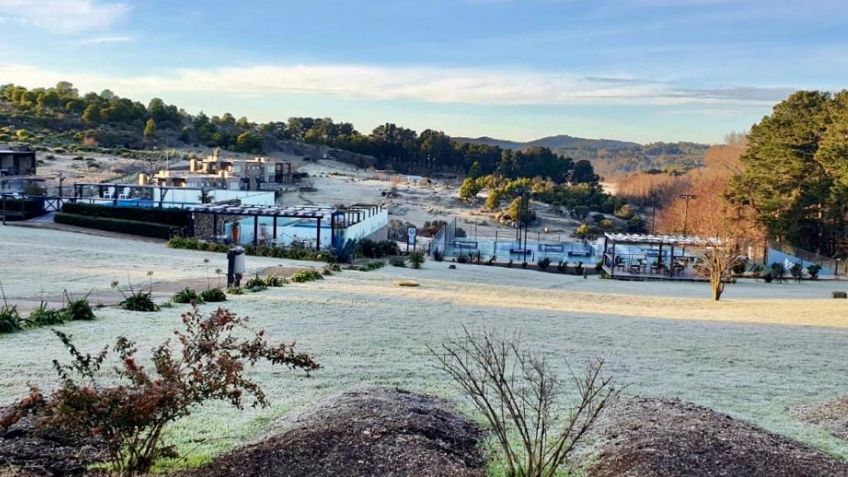 Tandil volvió a amanecer teñida de blanco