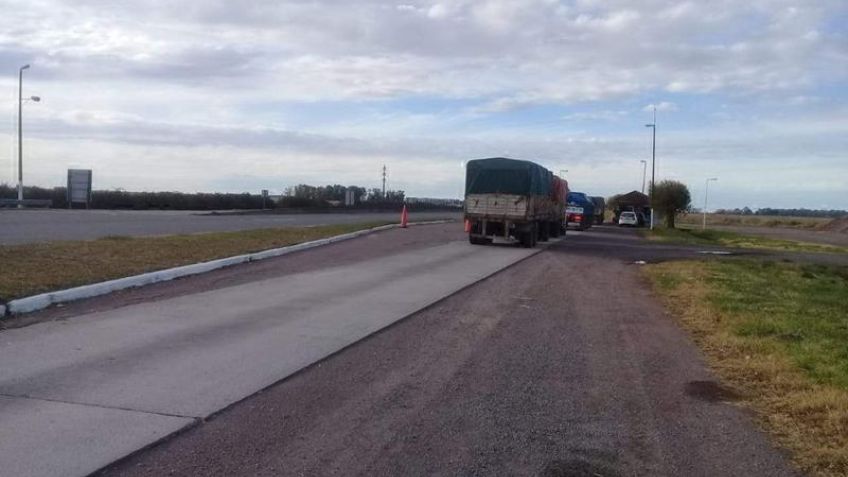 Controlaron e infraccionaron camiones de carga en Tandil, Azul y Olavarría 