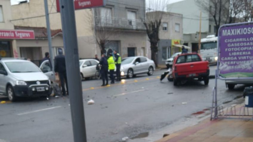 Dos vehículos colisionaron en Marconi y 11 de septiembre