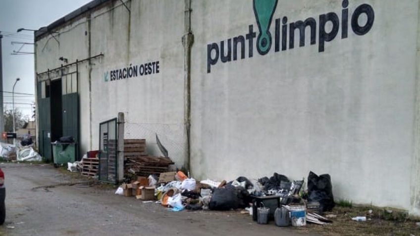 Reclamos por "suciedad en el Punto Limpio"