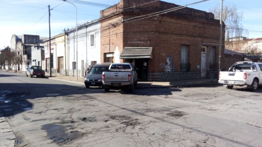 Fuerte choque en Machado y Alem