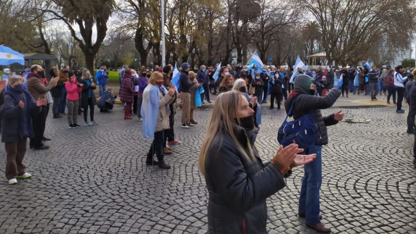 Se realizó un nuevo "banderazo"