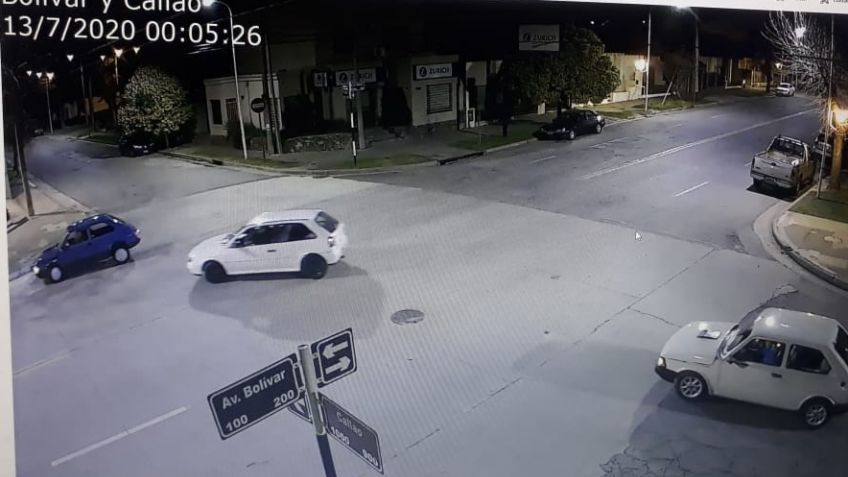 Picadas en la avenida Bolívar