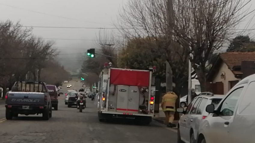 Principio de incendio en la estufa hogar de una vivienda