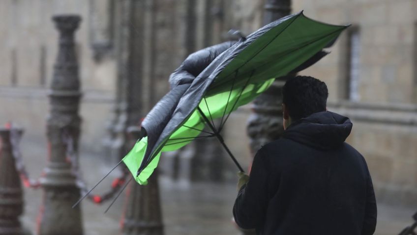 Alertas meteorológicos por vientos y precipitaciones intensas