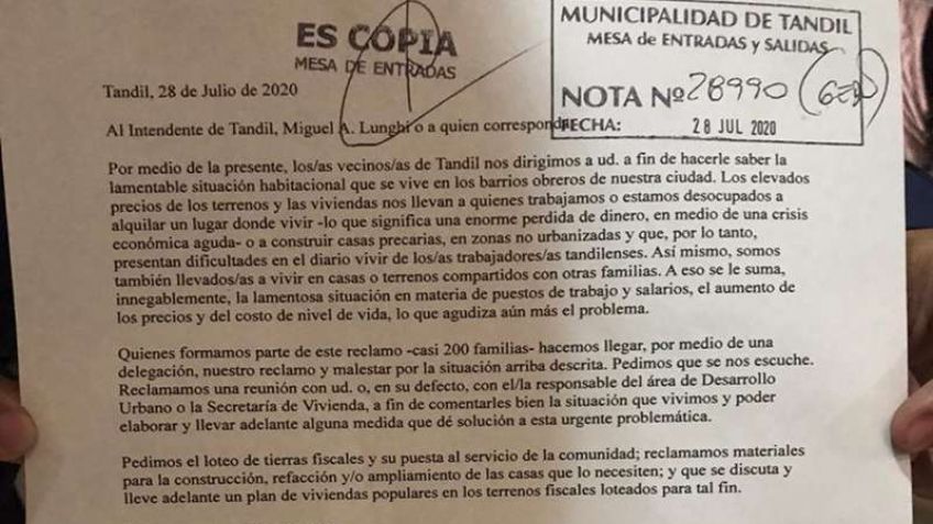 Piden al Municipio la entrega de lotes fiscales