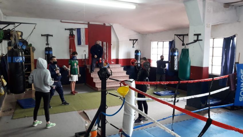 El boxeo de Ferro volvió a la actividad