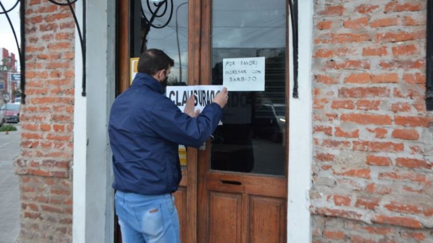 Tras el levantamiento de la clausura, Martín contó su versión