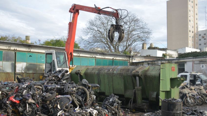 Se completó la compactación de más de 2500 vehículos