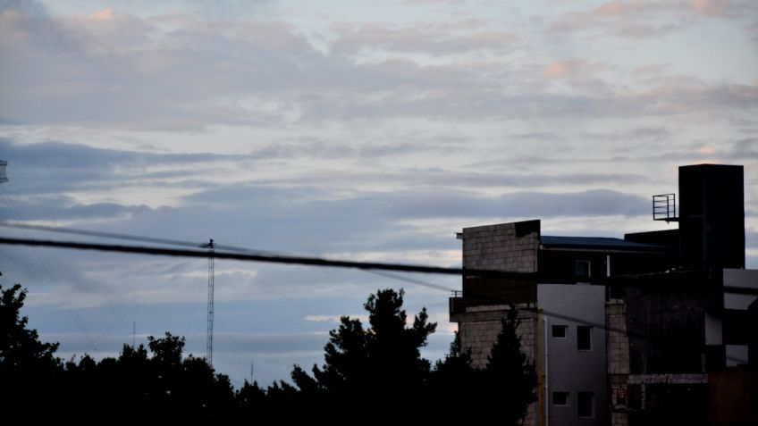 Jueves: 5º de mínima y cielo nublado