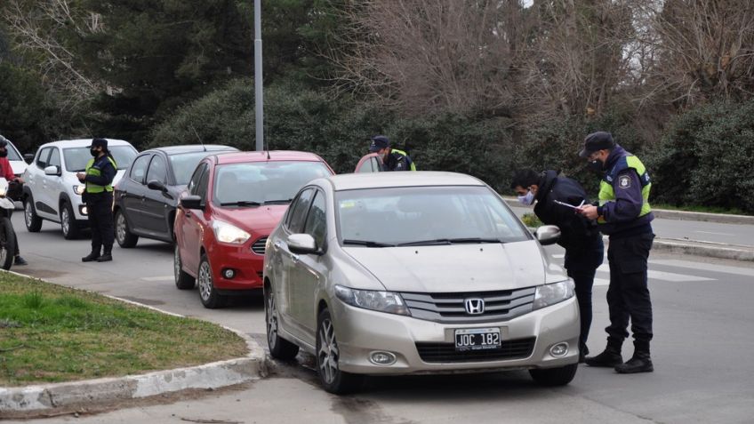 Con paseos cerrados y controles policiales, el movimiento bajó considerablemente