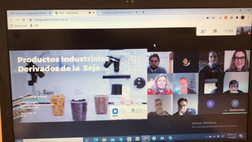 Se realizó un Seminario sobre productos industriales derivados de la soja