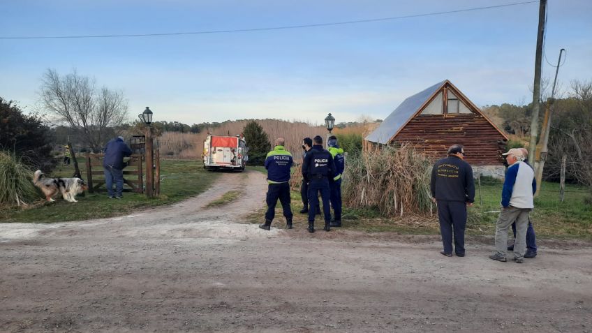 Impactante incendio provocó pérdidas totales en una cabaña