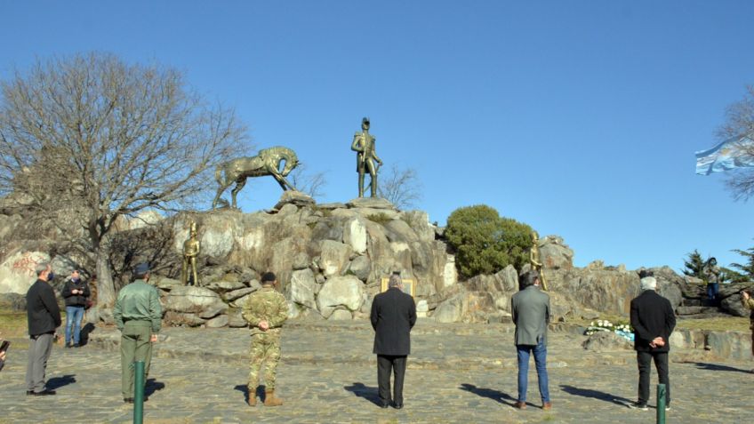 Homenajearon a San Martín a 170 años de su fallecimiento