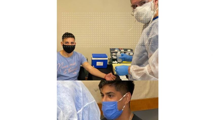 Santamarina: un jugador dio positivo en serología y será hisopado