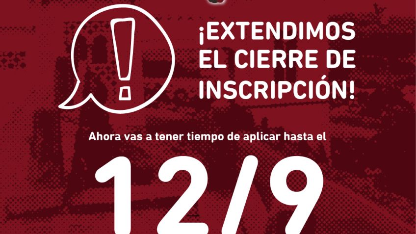 Hasta el 12 de septiembre se extiende la inscripción al concurso Prendete 
