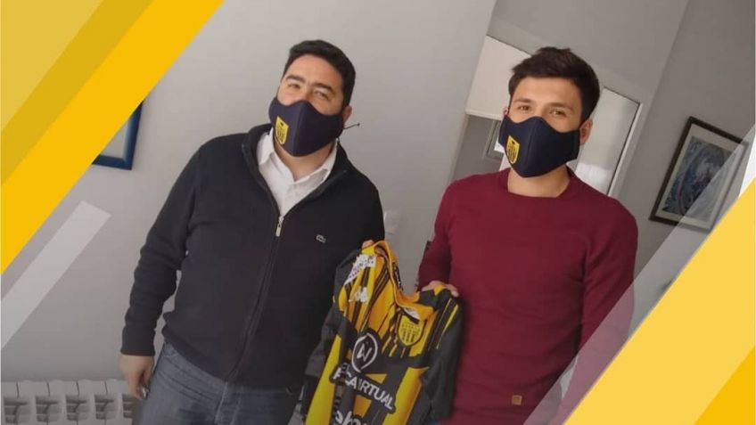 Pablo Bossio, presidente de Santamarina, con Lucas Vallejo