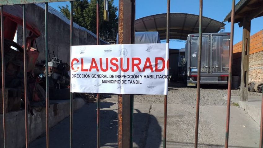 Clausuraron taller sin habilitación y se llevaron autos sin papeles