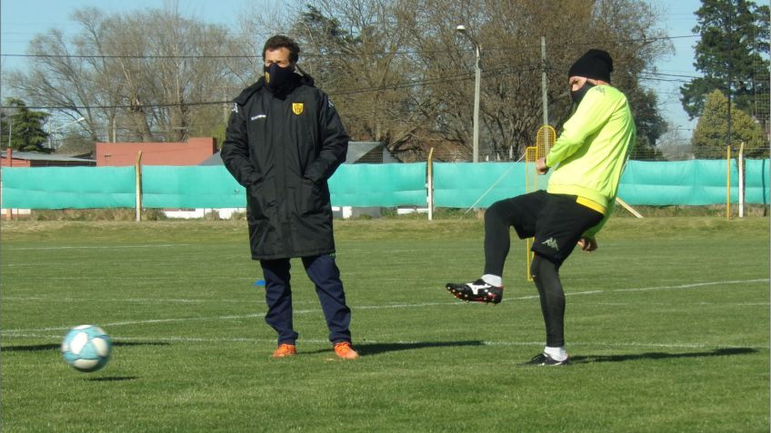 Santamarina completó su segundo día de entrenamientos