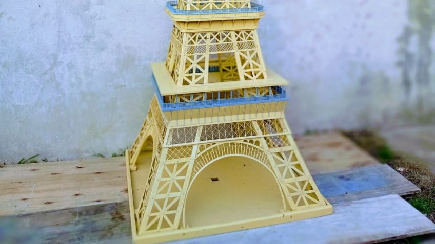 Una gran Torre Eiffel tandilense