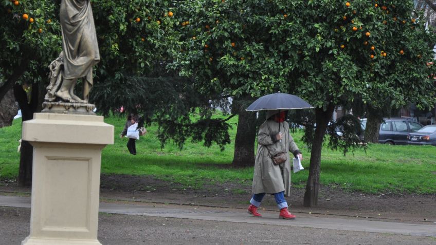 Miércoles con tormentas y chaparrones