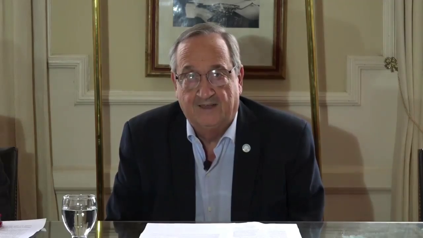 Lunghi: "Protegerse uno es proteger a nuestro vecino"