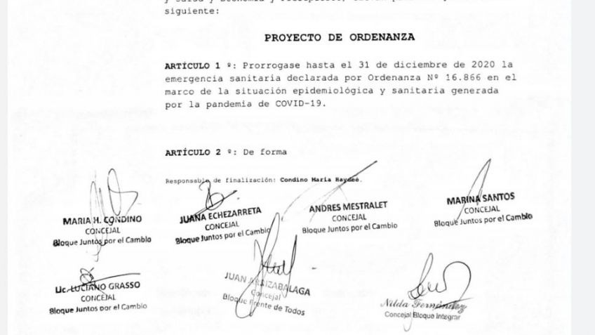 Tiene dictamen unánime de comisiones la prórroga de la Emergencia Sanitaria
