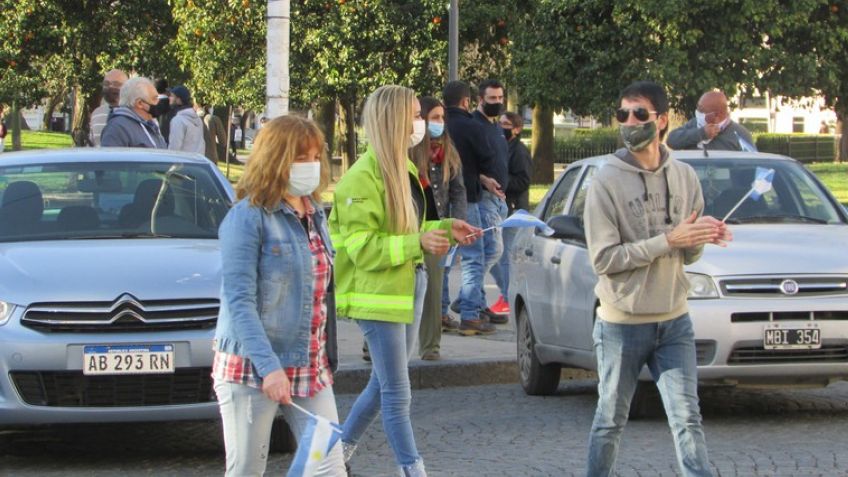 Los enfermeros dijeron "basta de precarización laboral"