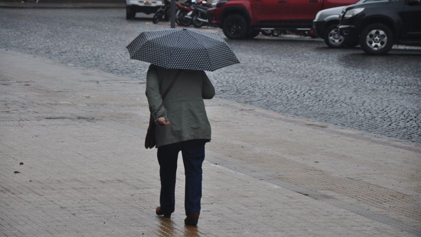 Domingo con lluvias