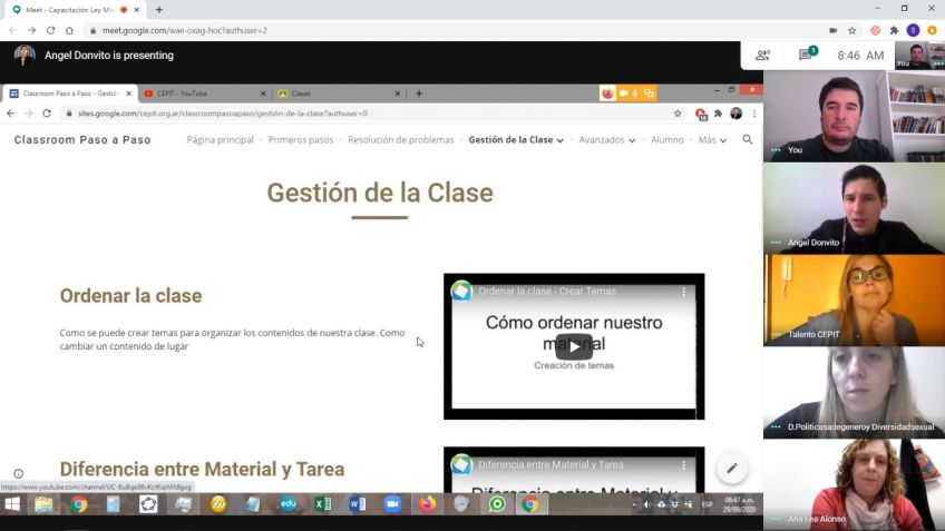 Municipio y Cepit trabajan juntos con la implementación de una plataforma virtual de educación
