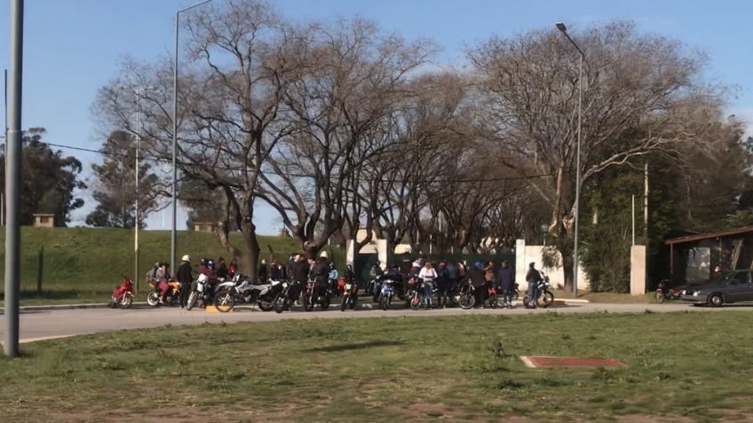 Marcharon por el motociclista fallecido en el Parque Industrial