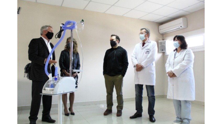 Importante donación de Tarjeta Elebar al Hospital para combatir el COVID