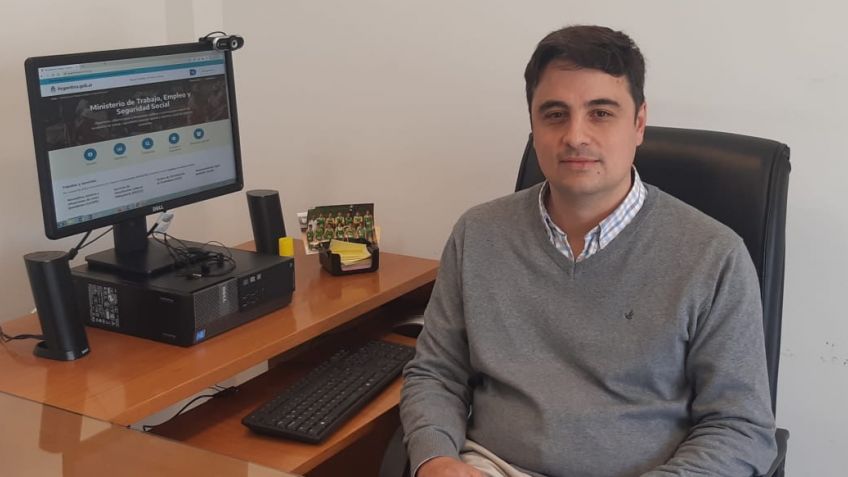 Emiliano Ordóñez asumió en la Agencia Territorial del Ministerio de Trabajo de Nación