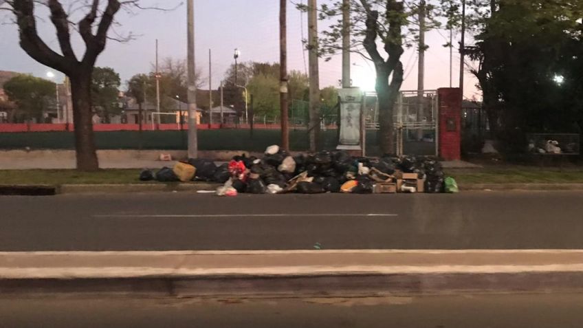 Basura por todos lados