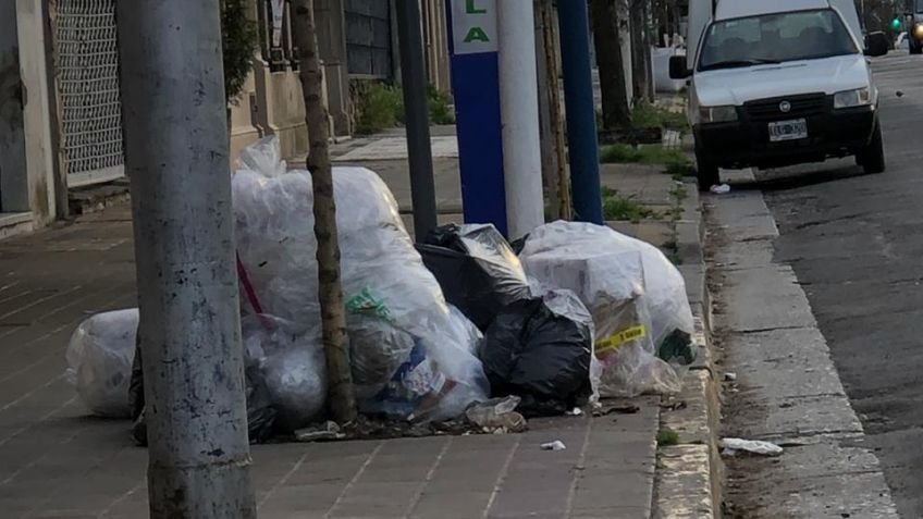 Basura por todos lados