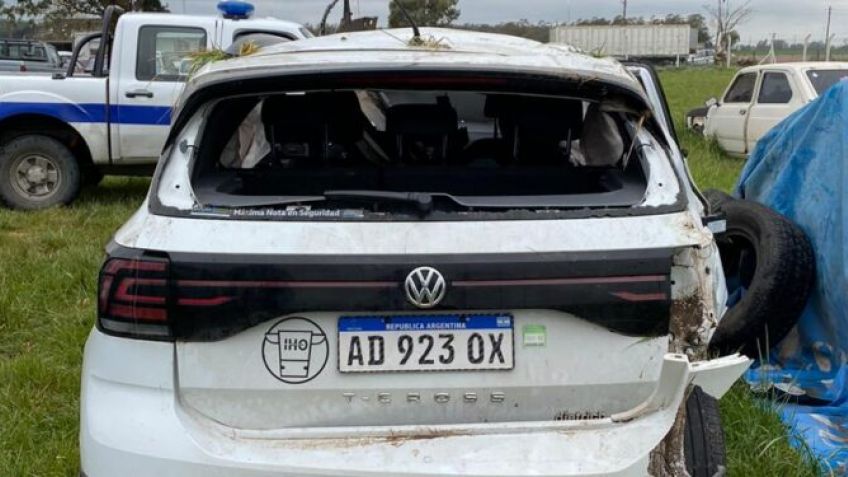 Tandilenses heridos por despiste en Ruta 74