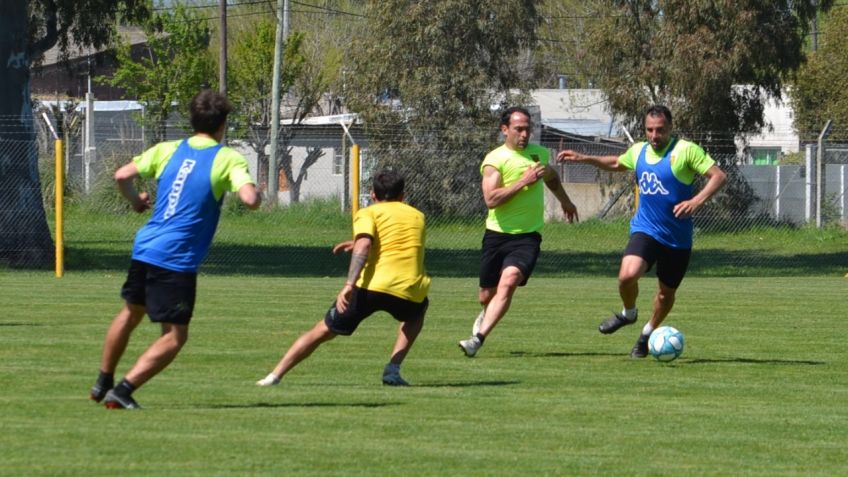 Santamarina continúa entrenando y se prepara para el amistoso con Alvarado
