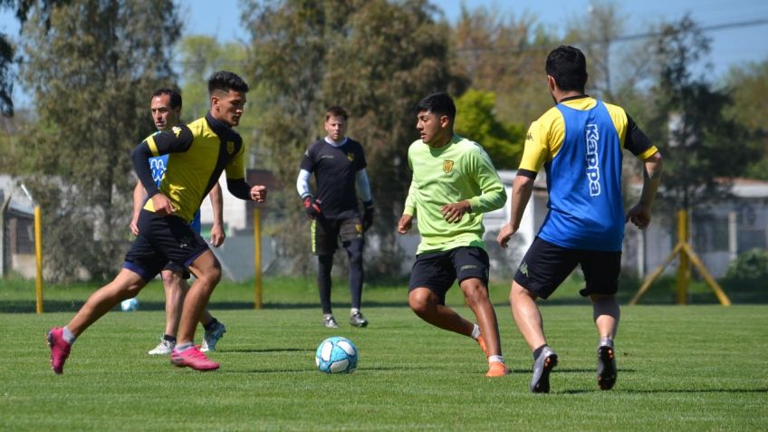 Santamarina continúa entrenando y se prepara para el amistoso con Alvarado