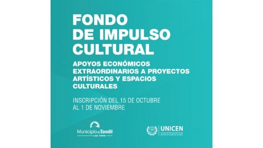 Está abierta la inscripción para el Fondo de Impulso Cultural