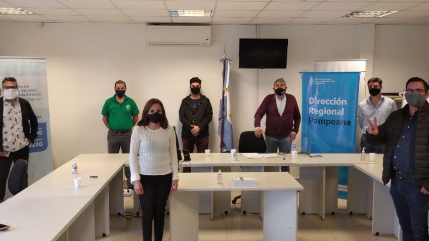 El director Regional del Ministerio de Trabajo de la Nación pasó por Tandil 
