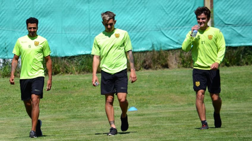 Santamarina sigue entrenando a la espera de definiciones