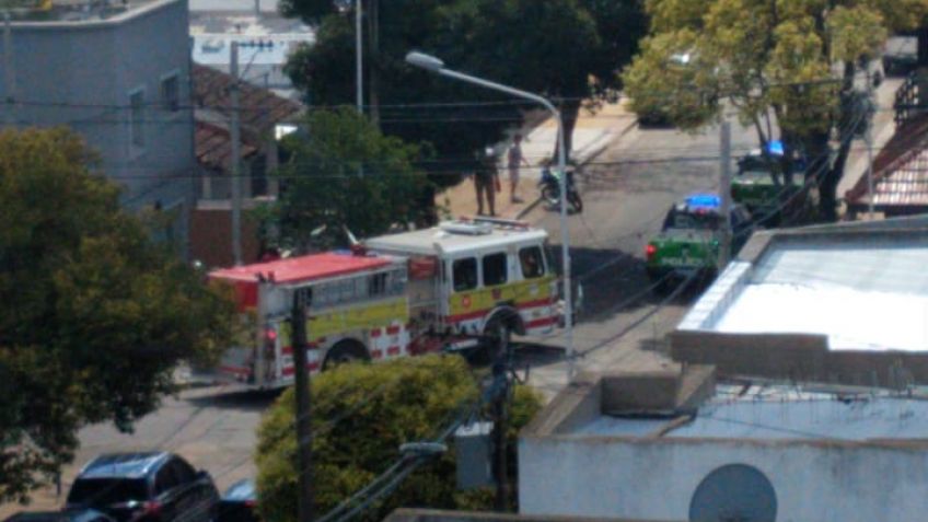 Principio de incendio en una vivienda por unas brasas mal apagadas