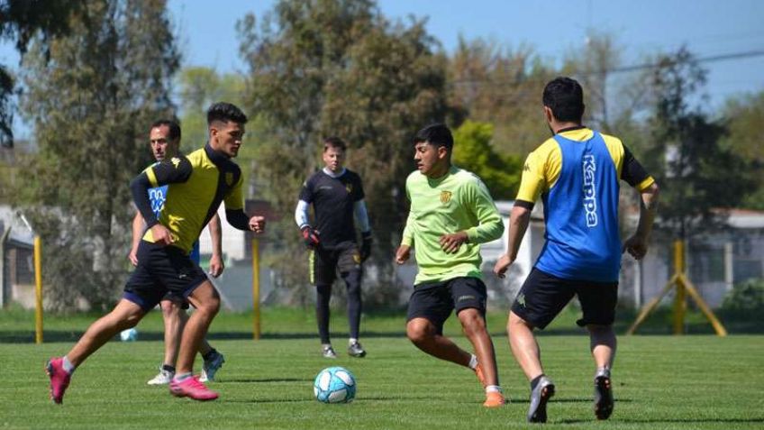 Santamarina ya piensa en el amistoso con Círculo Deportivo de Nicanor Otamendi
