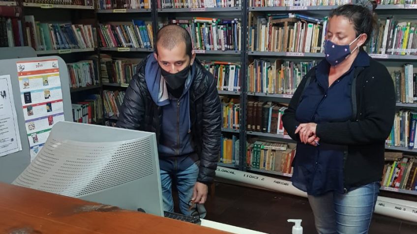 Entregaron computadoras de diferentes Bibliotecas de la ciudad