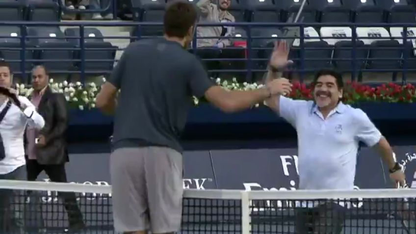 La despedida de Delpo a Maradona