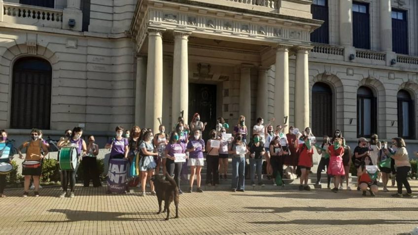 Foto Instagram @asambleafeministatandil