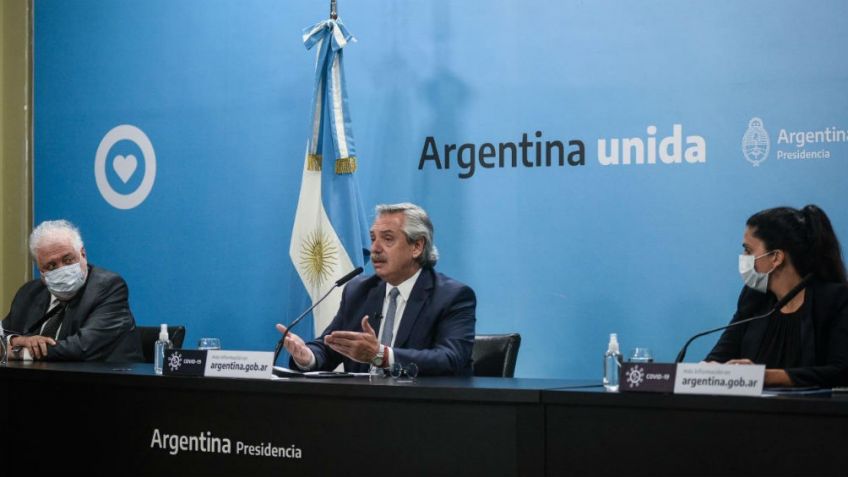 Fernández dijo que el objetivo es  que "en febrero, estén vacunadas 13 millones de personas"